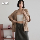 西服491984 LOWRYS FARM外套女2025年夏季 新款 纯色通勤宽松短袖