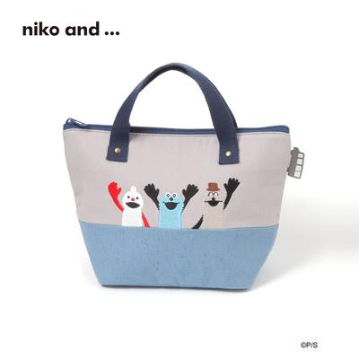niko and ...PUPPET SUNSUN联名系列25新款创意便当手提包578441
