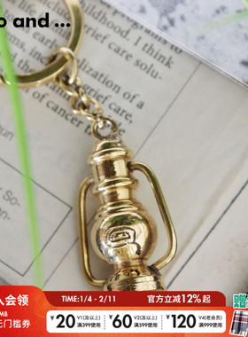 niko and ...钥匙扣年冬季创意礼品金色链条饰品挂件191045