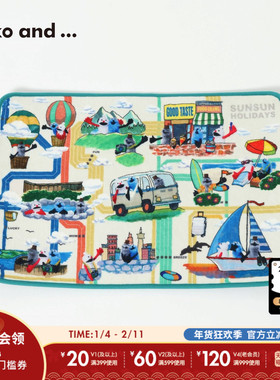 niko and ... PUPPET SUNSUN联名系列2025新款创意卡通地垫578541