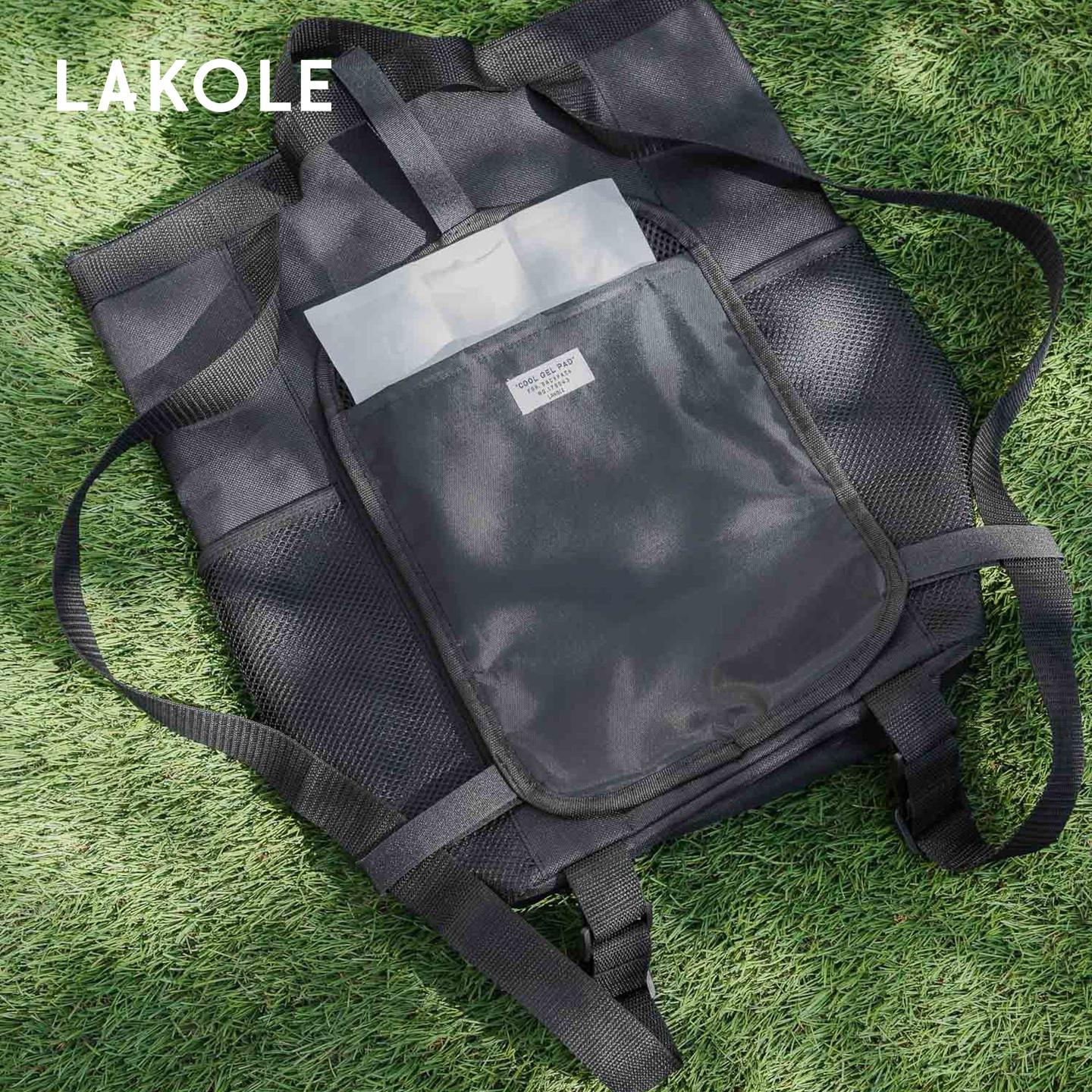 LAKOLE 包袋男女同款2025新款个性简约便携背包（附冰袋）293672