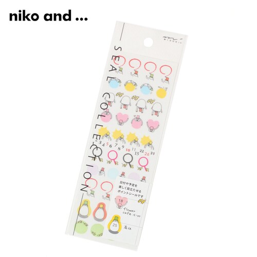 nikoand...卡通迷你笔记本贴纸