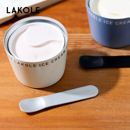 LAKOLE 餐具2025新款现代简约不锈钢冰激凌餐具勺455431