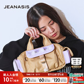 JEANASIS提包女2026新款 小众原宿风波士顿圆筒包637897