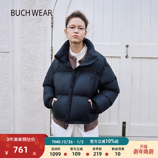 高领休闲日系纯色短款 新款 羽绒服284559 WEAR外套女冬季 BUCH