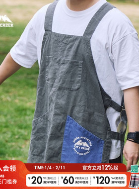 CITY CREEK围裙2025年新款多口袋实用户外家居围裙291812
