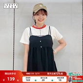 新款 LOWRYS 含棉刺绣T恤293905 Kitty联名款 2026春季 FARM Hello