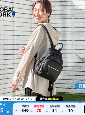 GLOBAL WORK 双肩包2025新款通勤学生便携复古背包105031