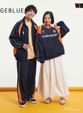 RAGEBLUE排球少年联名2026春新款运动服长袖上衣卫裤两件套318689