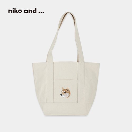 niko and ...包袋2026新款治愈系动物上课通勤单肩帆布包849868