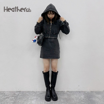 Heatherich三丽鸥合作系列2026春季新款Hello Kitty女外套282266