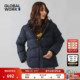 WORK 羽绒服女25冬季 新款 GLOBAL 小个子休闲简约长袖 厚外套497167