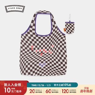 日系简约通勤大容量收纳手提袋582162 提包女2025新款 FISHS EDDY