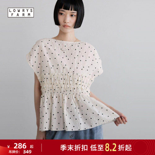 泡泡纱收腰娃娃衫  浪漫软萌日常
