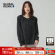 褶皱肌理优雅两穿式 GLOBAL 上衣601068 女2026春季 新款 WORK 衬衫