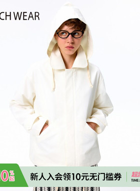 BUCH WEAR短外套女2026春季新款休闲简约可拆卸连帽外套328278