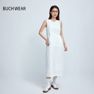 时尚 新款 淑女气质纯色休闲裙子149443 WEAR连衣裙女夏季 BUCH