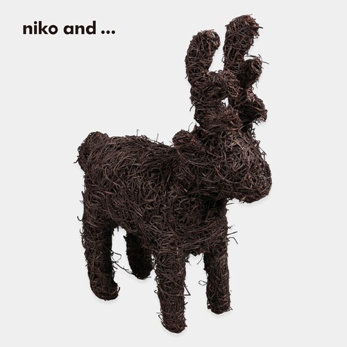 niko and ... 圣诞系列2025新款编织驯鹿造型装饰摆件592088