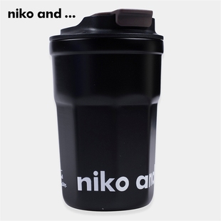 niko ...杯子高颜值简约带盖便携咖啡杯963769 and