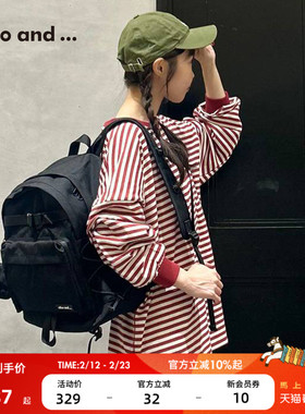 niko and ...背包男女同款2025新款户外休闲大容量双肩包578538