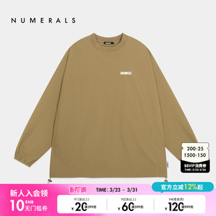 NumeralsGOLF系列2026春季 日系青年圆领套头休闲卫衣631753 新款