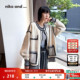 针织开衫 niko 582563 新款 混色罗纹长袖 and ...毛衣女2025冬季