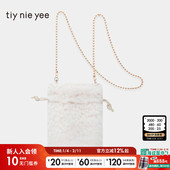 tiy 可爱便携日系通勤斜挎包139509 新款 nie yee单肩包女冬季