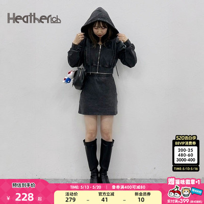 Heatherich三丽鸥合作系列2026春季新款Hello Kitty女外套282266