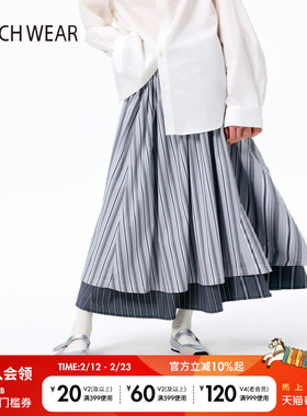 BUCH WEAR女士半身裙2025夏季新款显瘦宽松日系女士裙子326632