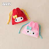 Sanrio联名2025新款 LOWRYS FARM 可爱美乐蒂束口收纳袋579755
