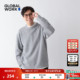 WORK 套装 男26春季 GLOBAL 新款 宽松休闲叠穿针织T恤两件套581152