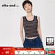 niko 简约休闲上衣148227 条纹时尚 and ...背心女2025年春季