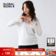 WORK 法式 针织衫 GLOBAL 女2025冬季 新款 圆领长袖 打底上衣580845