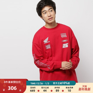 本田合作系列T恤男25春秋字母印花长袖 ... 145548 and niko