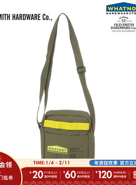 OLD SMITH HARDWARE Co.斜挎包新款便携帆布通勤大容量单肩146339