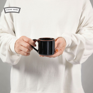 简约水杯150525 创意复古家用杯具日式 FISHS EDDY马克杯新款