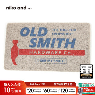 OLD SMITH HARDWARE Co.2026新款家用浴室个性防滑垫子627316