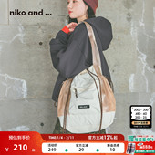 niko 校园运动健身托特包641450 2026新款 and ...包袋男女同款