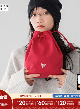 LOWRYS FARM单肩包女冬季新款时尚通勤日系水桶手拎包156558