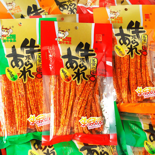 东旺顶牛香辣怀旧面筋零食
