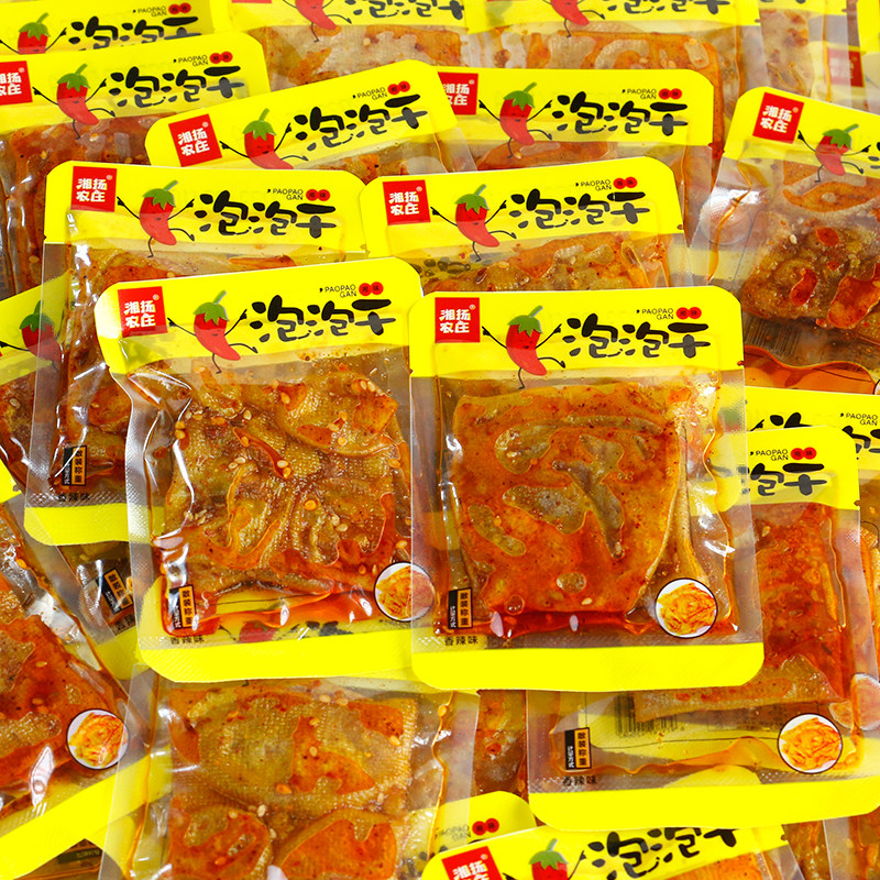 湘杨农庄泡泡干香辣味劲道
