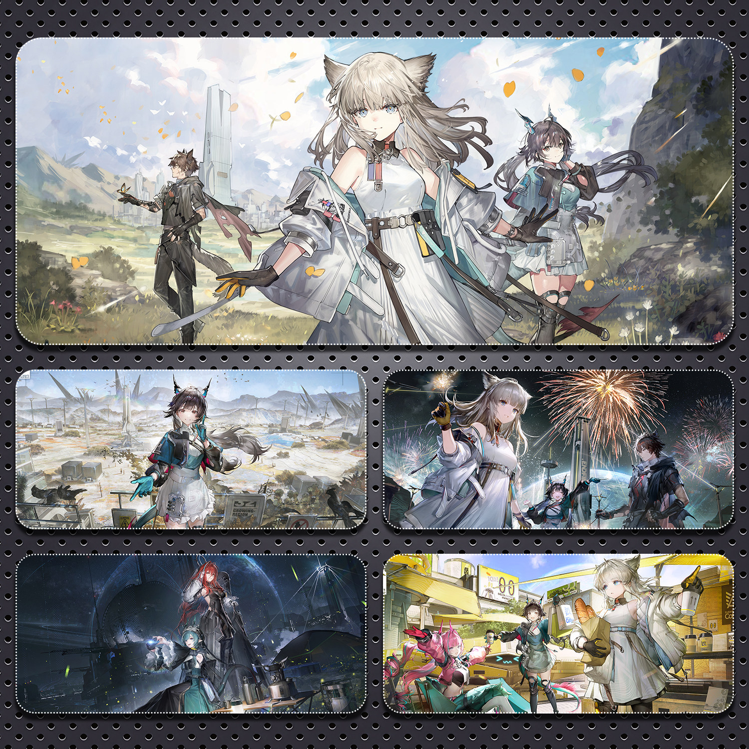 明日方舟终末地鼠标垫超大男生游戏电竞二次元笔记本键盘垫书桌垫,电脑硬件/显示器/电脑周边,鼠标垫/贴/腕垫,淘宝优惠券,粉丝福利购,淘宝优惠卷