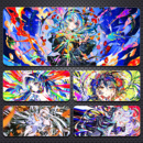 米山舞插画鼠标垫超大动漫二次元mika办公书桌游戏电竞电脑键盘垫