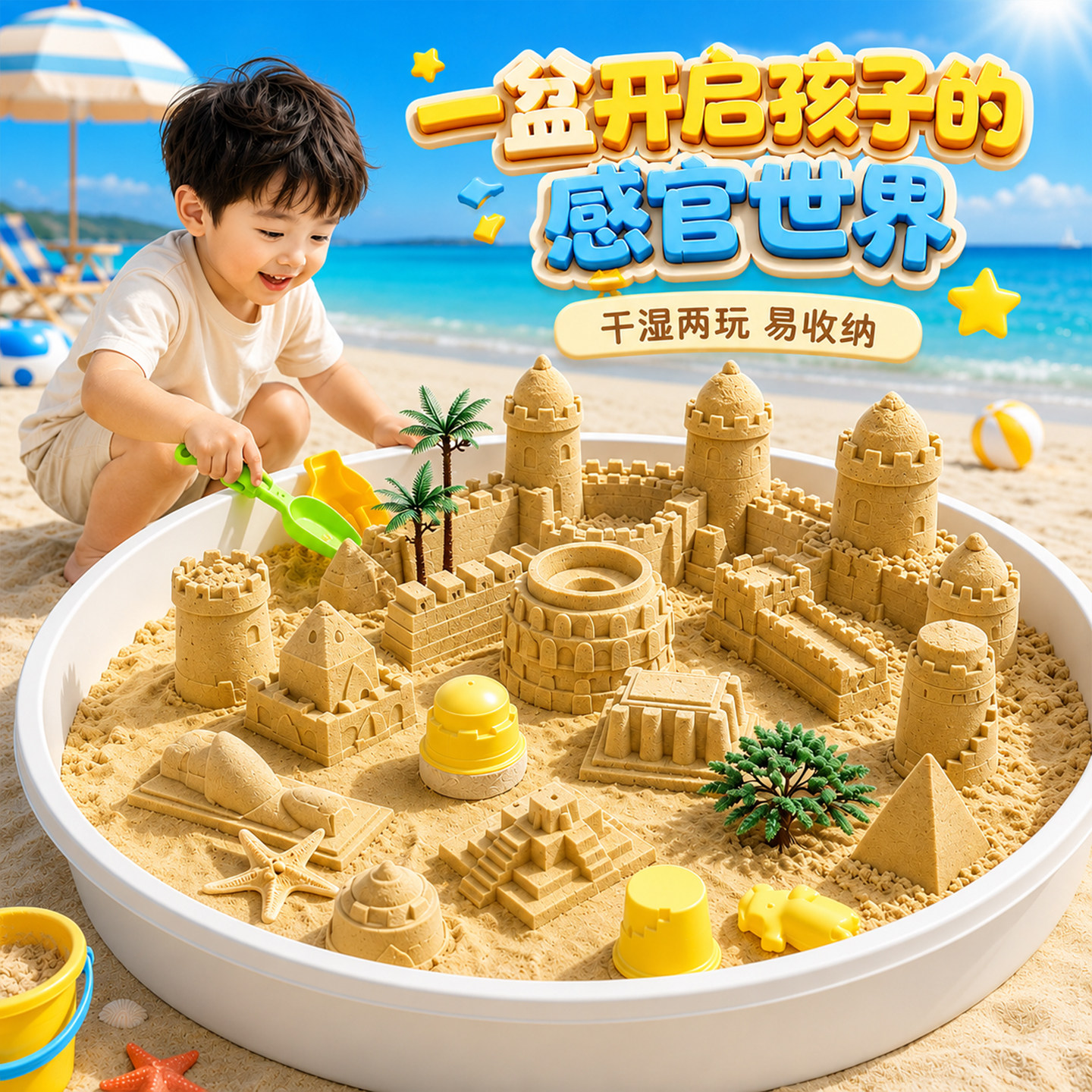 儿童太空沙玩具安全无毒不粘手图片