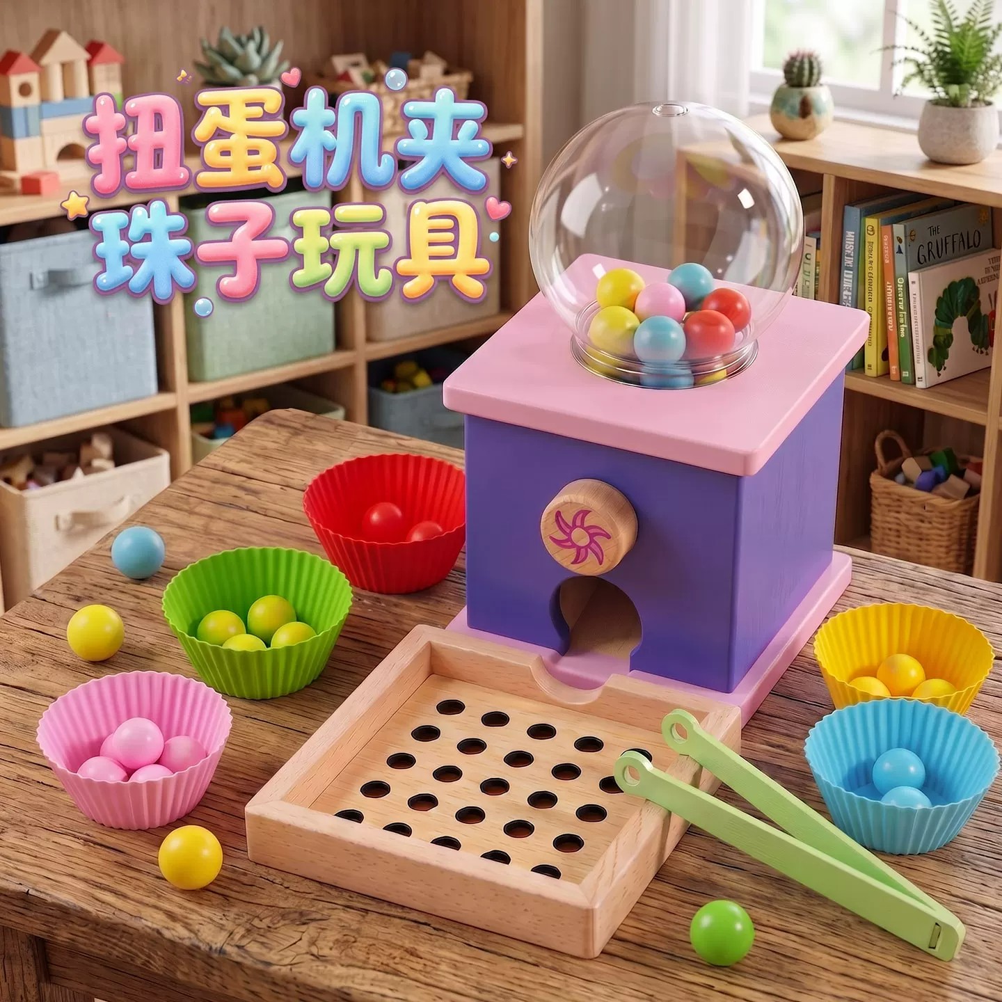 幼稚园早教益智玩具糖果扭蛋机