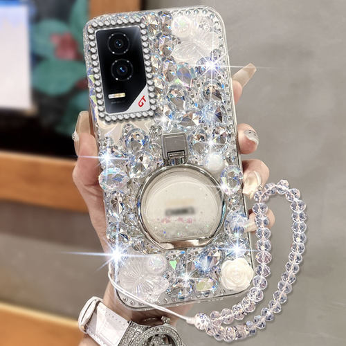 高端奢华镶钻手机壳，不掉钻，不发黄