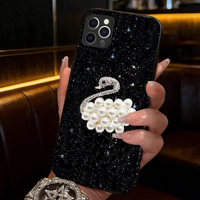 高级滴胶细闪适用苹果iPhone14ProMax手机壳女款13Mini全包17Pro外壳16Pro新款11Pro夏天14/2026年7Plus