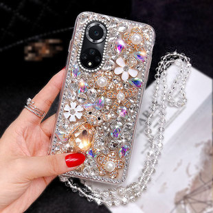 透明高级满钻适用华为nova9手机壳奢华9SE小众7Pro镶钻300女款90Pro/2025年12ultra网红8Pro外壳5T防摔P70art