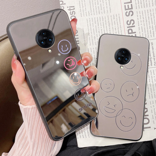 镜子玻璃镜面nex3s手机壳全包