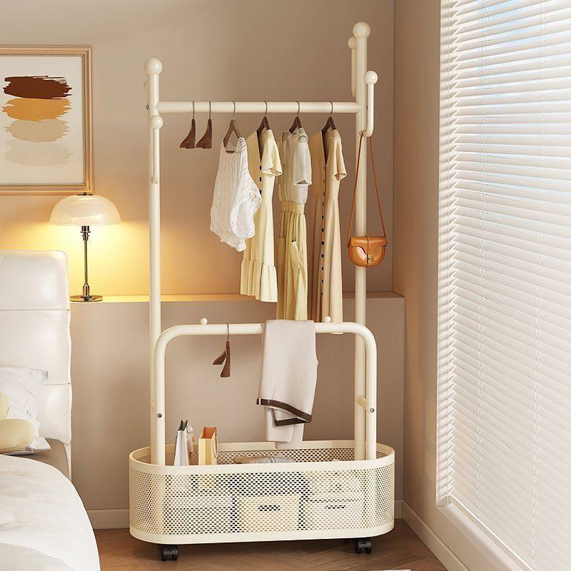 衣帽架家用可移动挂衣架隔夜衣架